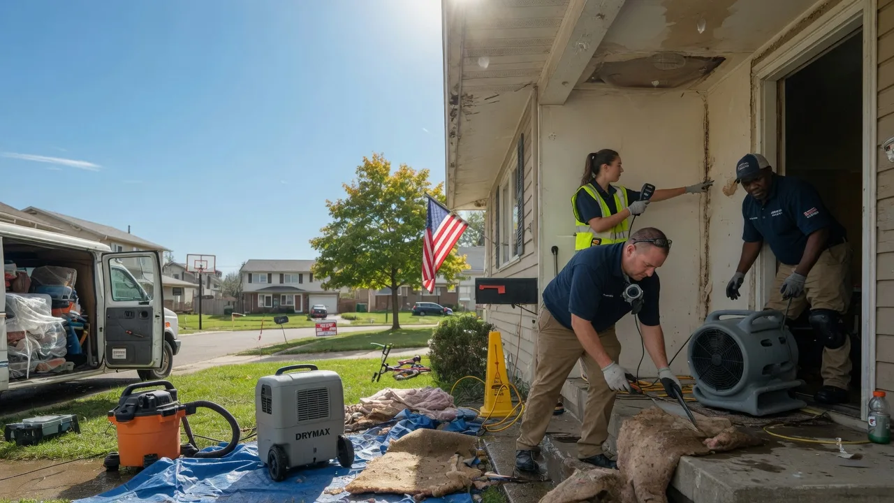 Water Damage Restoration in Peru, KS near me